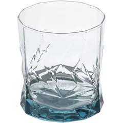 Олд фэшн (стакан) «Рош» стекло 340мл D=78,H=86мм синий, изображение 2