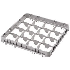 Additional section for cassettes 16S for half height  polyprop. , H=51, L=500, B=500mm  gray