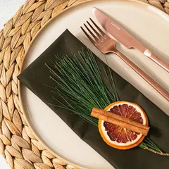 Тарелка «Террес де Ревес» керамика D=260,H=11мм бежев.,коричнев., изображение 4