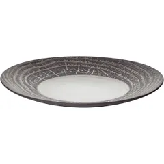 Тарелка «Арборесценс» мелкая керамика D=280,H=35мм серый, изображение 2