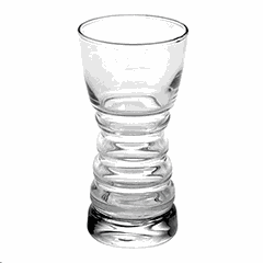 Бокал для горячих напитков «Бариста» для кофе стекло 220мл ,H=13,5см