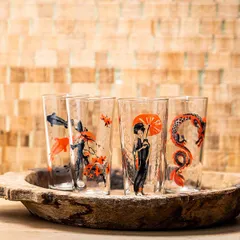 Хайбол (стакан) «Гейша» стекло 360мл, изображение 3