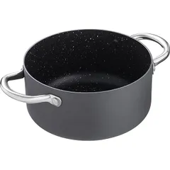 Pan "Whitford"  cast aluminum, stainless steel  3 l  D=20, H=10 cm  graphic, black