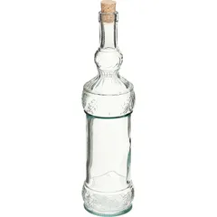 Бутылка с пробкой стекло 0,75л прозр., изображение 2