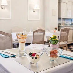 Креманка «Джаззд Свирл» стекло 250мл D=125,H=92мм прозр., изображение 4