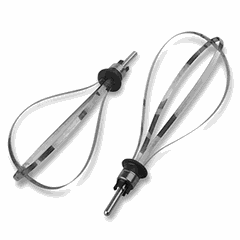Набор венчиков д/MP миксера,2шт. нерж. ,L=32,B=84см металлич.