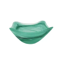 Салатник матовый стекло 300мл ,H=7,L=14,B=14см