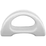 Салфетница «Белая» Классический фарфор ,H=7,L=4,B=12см белый