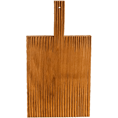 Доска для подачи «Мороз» светлый дуб ,H=3,L=48/34,B=26см