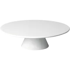 Cake stand plastic D=31,H=8cm white