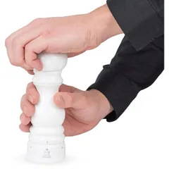 Мельница для соли «Париж Ю Селект» металлический механизм бук D=54,H=180мм белый, изображение 4