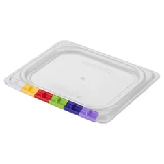 Lid for gastronorm container GN 1/6  polyprop. , L=17.6, B=16.2 cm  transparent.