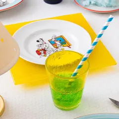 Тарелка «Хэло» стекло ,L=24,B=24см желт., изображение 3