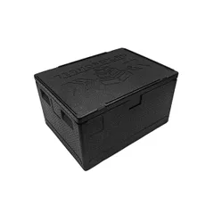 Термоконтейнер «Про» до 80 кг полипроп. 131л ,H=45,L=80,B=60см черный, изображение 4