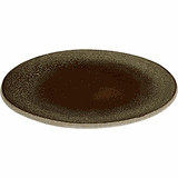 Тарелка бетон D=20см серый