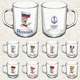 Кружка «Забивака Флаг» Грин Ти стекло 200мл