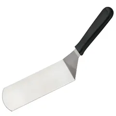 The blade is curved. for grill "Prootel"  stainless steel, plastic , L=350/220, B=75mm  metallic, black