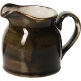 Молочник «Крафт Браун» фарфор 185мл D=7,H=8,L=10см коричнев.