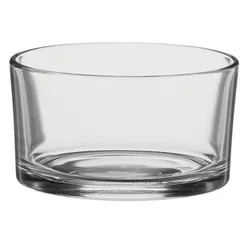 Container for parmesan  glass  200 ml  D=9, H=5 cm  clear.