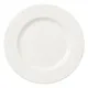 Тарелка «Морелла» мелкая фарфор D=16см белый