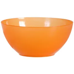 Salad bowl polyprop. 2l D=20,H=10cm orange.