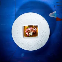 Тарелка «Минерал» фарфор ,L=23см белый, изображение 4