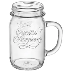 Mug “Quattro Stagioni” glass 415ml D=78,H=136mm clear.