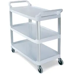 Universal trolley, 3 tiers  polyprop. , H=96, L=103, B=51cm  light-gray.