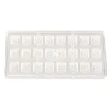 Форма для шоколада "Квадрат" 24 ячейки 21*18*13 мм, поликарбонат, P.L. Proff Cuisine