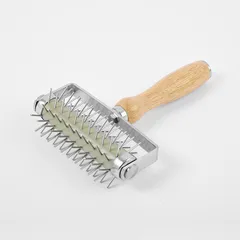 Валик для теста сталь нерж. ,L=19,5,B=13,5см металлич.,деревян.