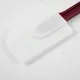 Лопатка жаропрочная силикон,пластик ,L=407/117,B=72мм белый,красный, изображение 3