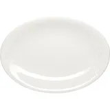 Блюдо «Мелодия» овальное фарфор ,H=35,L=360,B=250мм белый