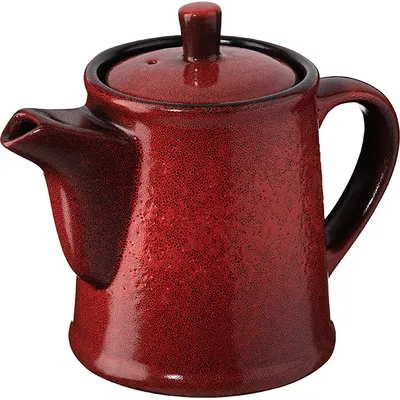 Чайник «Млечный путь красный» фарфор 0,5л красный,черный, изображение 3