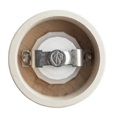 Мельница для соли «Бореаль» бук ,H=12см белый, изображение 3