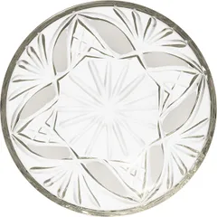 Розетка хрусталь D=113,H=25мм прозр., изображение 2