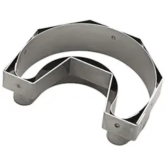 Pastry cutter “Month”  stainless steel , L=125, B=97mm