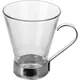 Чашка чайная «Эпсилон» с металлическим подстаканником стекло 320мл D=93,H=112мм прозр., изображение 3