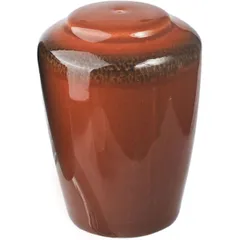 Pepper shaker “Terramesa Mocha”  porcelain  D=60, H=75mm  dark brown.