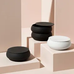 Салатник «Кокот» керамика 300мл D=12см белый,матовый, изображение 2