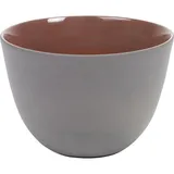 Салатник «Даск» керамика D=12,H=8см серый,красный