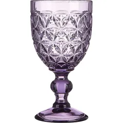 Wine glass glass 310ml D=86,H=163mm violet.