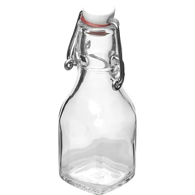 Бутылка «Свинг» стекло,пластик 125мл D=60,H=134,L=50,B=50мм, Объем по данным поставщика (мл): 125, изображение 2