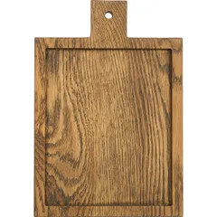 Доска для подачи дуб ,H=25,L=240,B=200мм черный дуб,деревян.