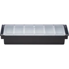 Контейнер для фруктов и специй «Проотель» 6 отделений с крышкой абс-пластик,полипроп. ,H=97,L=490,B=, изображение 3