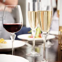 Бокал-флюте «Амаранте» хр.стекло 190мл ,H=24см, изображение 2