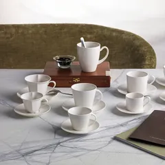 Чашка кофейная «Сан Гелия» для эспрессо фарфор 100мл D=75,H=55мм белый, изображение 2