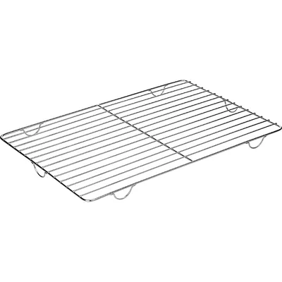 Решетка для гриля на ножках сталь нерж. ,H=25,L=600,B=400мм металлич., изображение 2