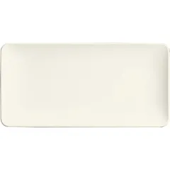 Plate “Purity” rectangular  porcelain ,H=20,L=178,B=89mm white