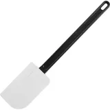 Kitchen spatula (up to 260 C) “Elveo”  silicone, plastic , L=350/120, B=75mm  white, black