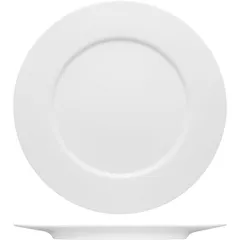 Plate “Purity” small  porcelain  D=32, H=2cm  white